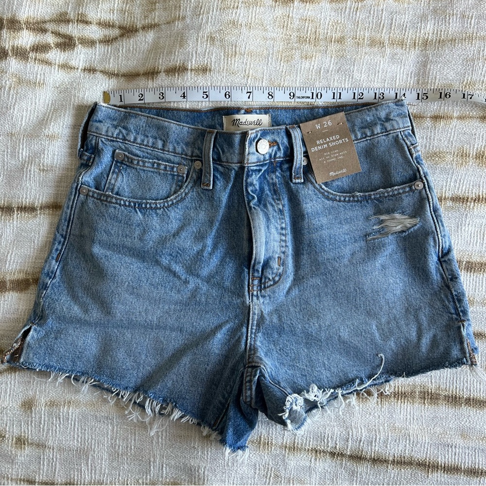 Madewell cut-off shorts